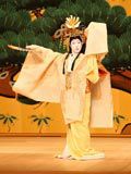 常磐津「松廼羽衣」天女